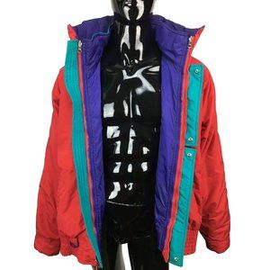 VTG 90's Gear for Sports WATKINS GLEN Speedway All Weather 3-In-1 Jacket